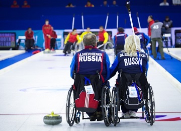 Сборная команда России по керлингу на колясках выступит на двух крупных международных турнирах в Канаде