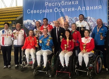 Во Владикавказе завершилось первенство России 2022 года по фехтованию на колясках