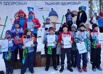 В с. Лопатино Пензенской области состоялась детская инклюзивная гонка "Лыжня здоровья"