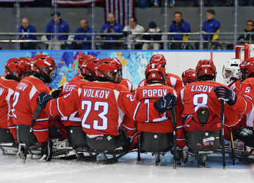 Определен состав сборной России по следж-хоккею на ЧМ в США