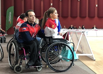 Танцоры на колясках из 20 городов России приехали на чемпионат в Петербург