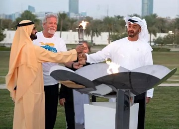 В Абу-Даби зажгли огонь Специальной Олимпиады