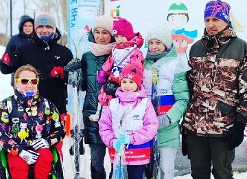 В  р. п. Шилово состоялась детская инклюзивная гонка "Лыжня здоровья"