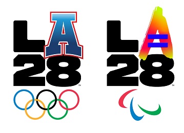 Оргкомитет в Лос-Анджелесе представил логотип Олимпиады-2028