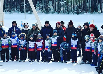 В селе Алнаши состоялась детская гонка "Лыжня здоровья"