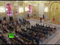 Путин наградил российских паралимпийцев в Кремле