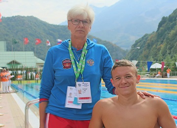 Лица Севастополя: мировой рекордсмен-паралимпиец, десятикратный чемпион России по плаванию Андрей Граничка