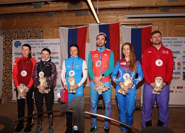 Россия доминирует в первый день соревнований  по лыжным гонкам