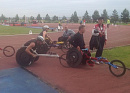 Гонщики на колясках приняли участие во Всероссийских соревнованиях по лёгкой атлетике в Ерино