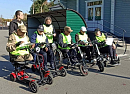 В Тюмени прошел Первый инклюзивный марафон на электрических средствах передвижения для людей с инвалидностью