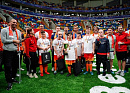 Дети с синдромом Дауна сыграли со звездами мирового футбола на Кубке Легенд-2023