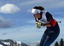 Анна Миленина - чемпионка ПИ в лыжной гонке на 5 км. среди женщин категории "стоя"