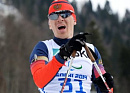 Биатлонист Николай Полухин выиграл серебро на Паралимпиаде в Сочи