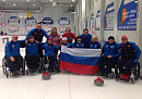 Команда Россия-2 выиграла серебро международного турнира по керлингу на колясках