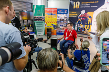 10th International RezeptSport Wheelchair Half Marathon (Сириус автодром)
